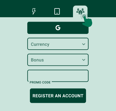 Registration through social networks and messengers