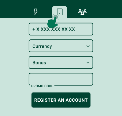 Registration by phone