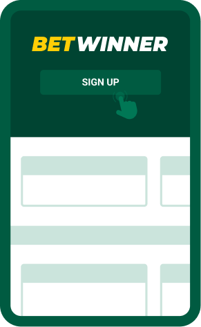 Account registration at BetWinner